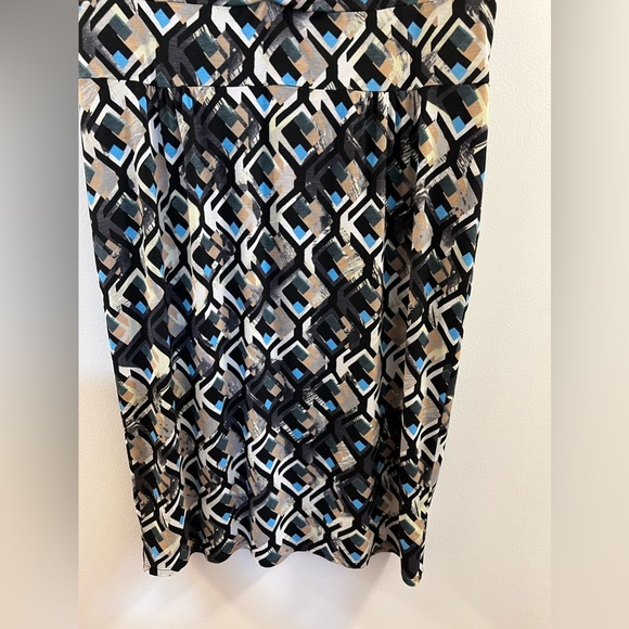 Anna Scholz dress 70’s style maxi stretch Dress 07. - Picture 5 of 16